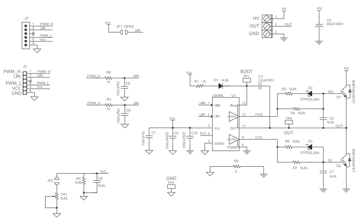Schematic - STMicroelectronics EVAL6498L Evaluation Boards